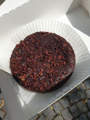 Choco cake at Café la Maison in Munich