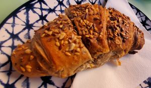 Jam croissant at Café la Maison in Munich