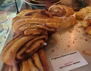 Cinamon croissant at Café la Maison in Munich