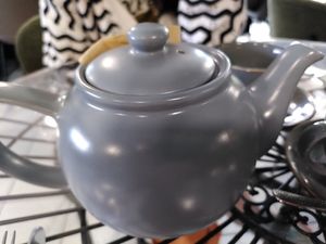 Teapot for refillable tea (May 2025) at The Running Fox in Alnwick