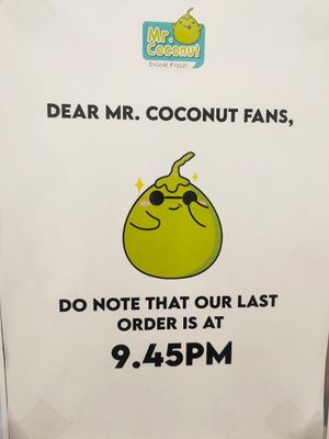 Mr Coconut at Mr Coconut - Tiong Bahru Plaza in Central Singapore