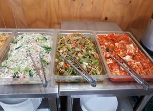 Buffet at Meokgo Hapsida in Seoul