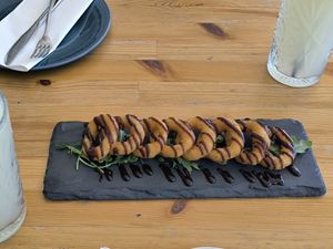 Onion rings at Flavours Spot in Setubal