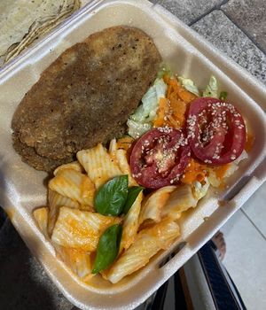 Milanesa at La Selvita in Merida