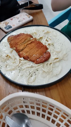 Fetuccini Alfredo at La Selvita in Merida
