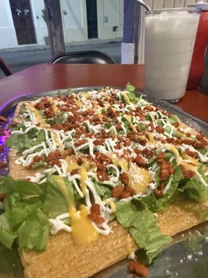 Great chicharrón ✨  at La Selvita in Merida