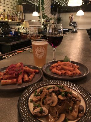 Pasta and Rice Noodles at Bar Vegan in Albany