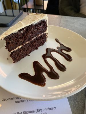 Pb chocolate cake   at Bar Vegan in Albany