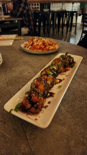 Sushi Roll at Bar Vegan in Albany