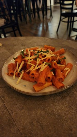 Pasta Lover - Rigatoni with Vodka Sauce at Bar Vegan in Albany