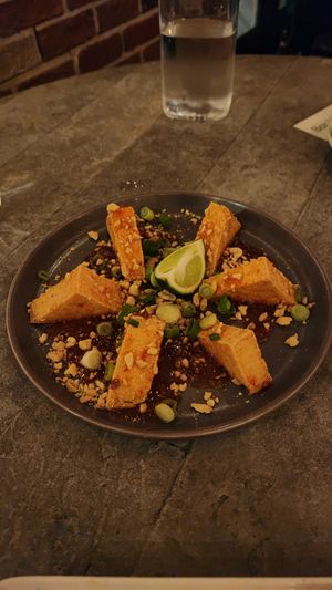 Golden Triangles at Bar Vegan in Albany