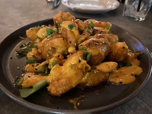 Bang-Bang Cauliflower  at Bar Vegan in Albany