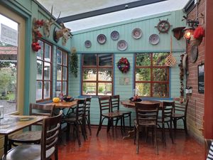 Wintergarten at Boscafé Merlijn Gaststätte in Kranenburg