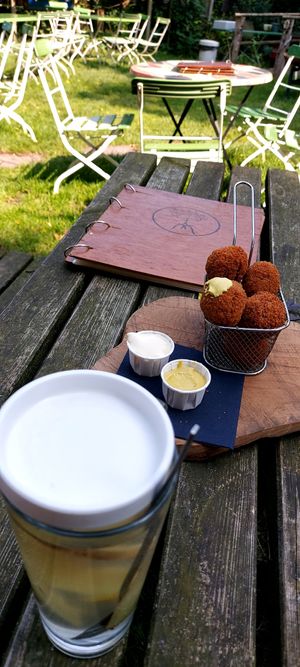 Bieterballen at Boscafé Merlijn Gaststätte in Kranenburg