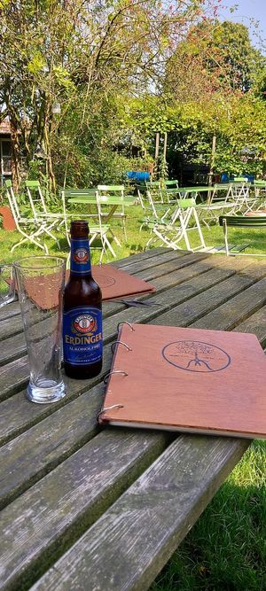 Buiten (er zijn verschillende varianten) at Boscafé Merlijn Gaststätte in Kranenburg