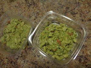 Pesto pasta salad sides. at Evexia in Aurora