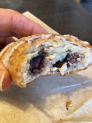 Chocolate croissant  at Evexia in Aurora