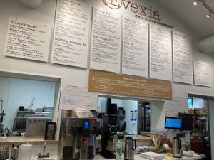 Menu Board. January 2022 at Evexia in Aurora