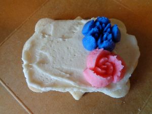 Sugar cookie. Vegan. Tastes like those I remember from a generations-old Italian bakery in Little Italy. Cookies from bakeries taste different than home, kitchen-baked, IMO. Not better or worse, just different. at Evexia in Aurora