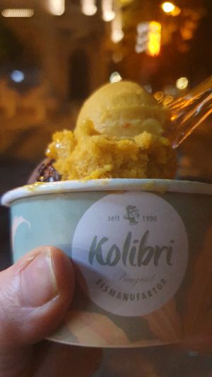 Amazing Hokkaido icecream! at Kolibri in Belgrade