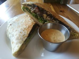 Crunch wrap at Beach'n SF in San Francisco