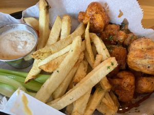 Buffalo bites at Beach'n SF in San Francisco