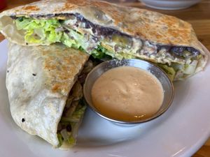 Beach'n Crunchwrap is fantastic! at Beach'n SF in San Francisco