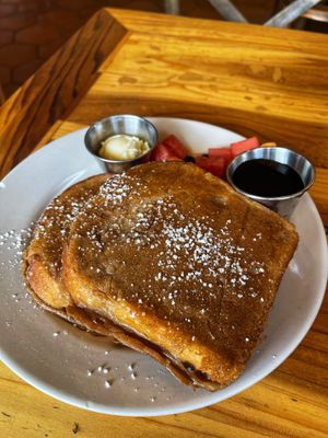 Best French toast I’ve ever had!  at Beach'n SF in San Francisco