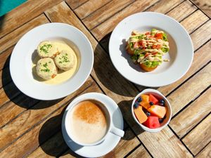 Hash cakes   at Beach'n SF in San Francisco