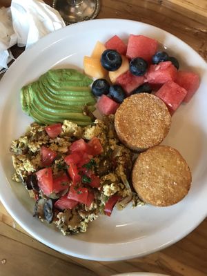 Breakfast of champions  at Beach'n SF in San Francisco