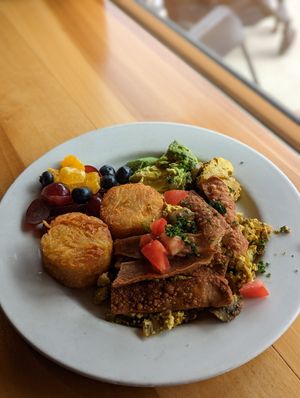 Tofu scramble at Beach'n SF in San Francisco