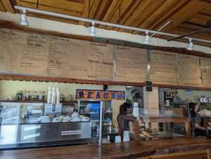 Menu at Beach'n SF in San Francisco