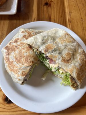 Crunch wrapp  at Beach'n SF in San Francisco