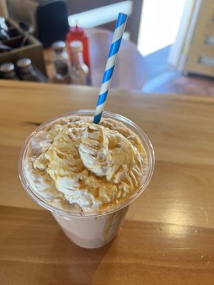 Chocolate milk yum #Veganuary at Beach'n SF in San Francisco