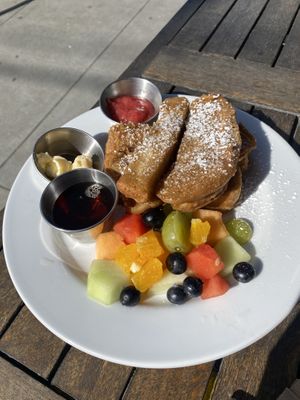 French Toast Sticks - Half Order - Had it for Takeaway 😅  at Beach'n SF in San Francisco
