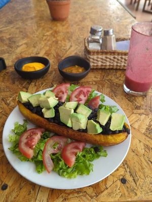Banana canoe at Tatuy in Vilcabamba