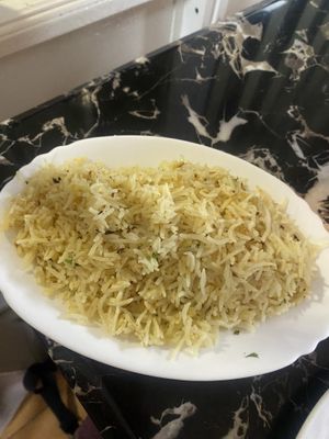 Garlic rice  at Curry 'n' Grill House in Tenerife