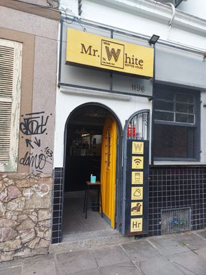  at Mr White Coffee House in Porto Alegre