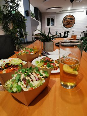 From the food truck at Taco Tuesday at tapworks brewery. at Salt & Swine in Gibsons