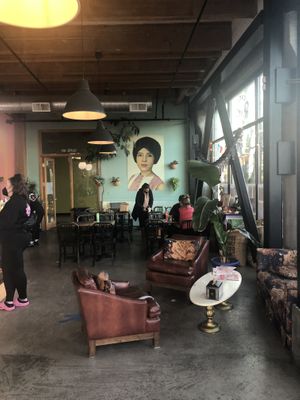 Restaurant area  at Mis Tacones in Portland