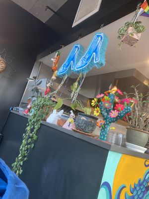 Cool decor!  at Mis Tacones in Portland