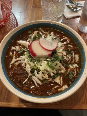 Recent weekly special - Menudo!!  at Mis Tacones in Portland