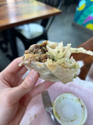 Cali b burrito  at Mis Tacones in Portland