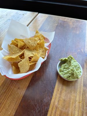 chips and guac ($7)  at Mis Tacones in Portland