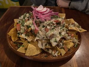 Nachos  at Mis Tacones in Portland