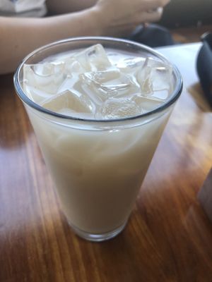 Horchata - good and not too sweet   at Mis Tacones in Portland