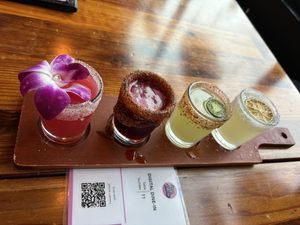 Margarita flight !   at Mis Tacones in Portland