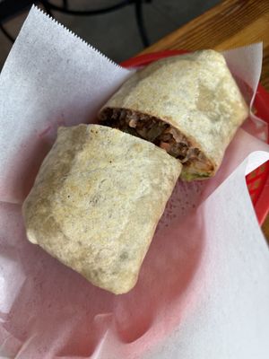 Cali B Burrito  at Mis Tacones in Portland