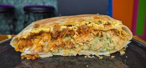 Breakfast Crunchwrap at Mis Tacones in Portland