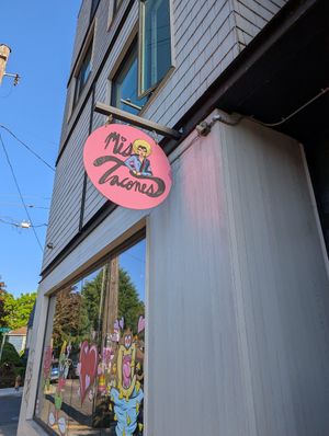 Exterior at Mis Tacones in Portland